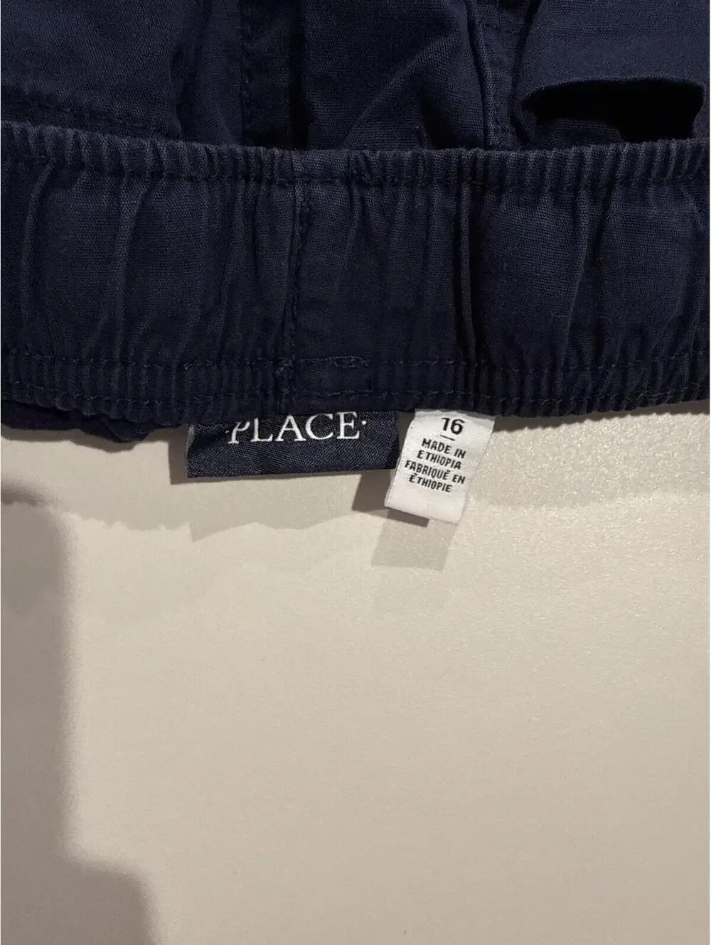 Children's Place Navy Jogger Pants - Boys 16